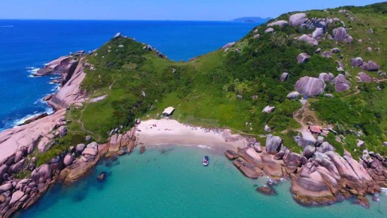 Casa De Temporada No Sul Da Ilha Com Piscina Villa Florianópolis Exterior foto