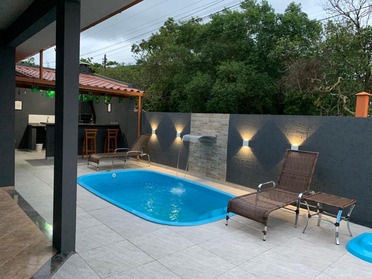 Casa De Temporada No Sul Da Ilha Com Piscina Villa Florianópolis Exterior foto