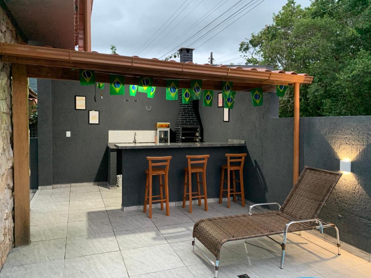 Casa De Temporada No Sul Da Ilha Com Piscina Villa Florianópolis Exterior foto